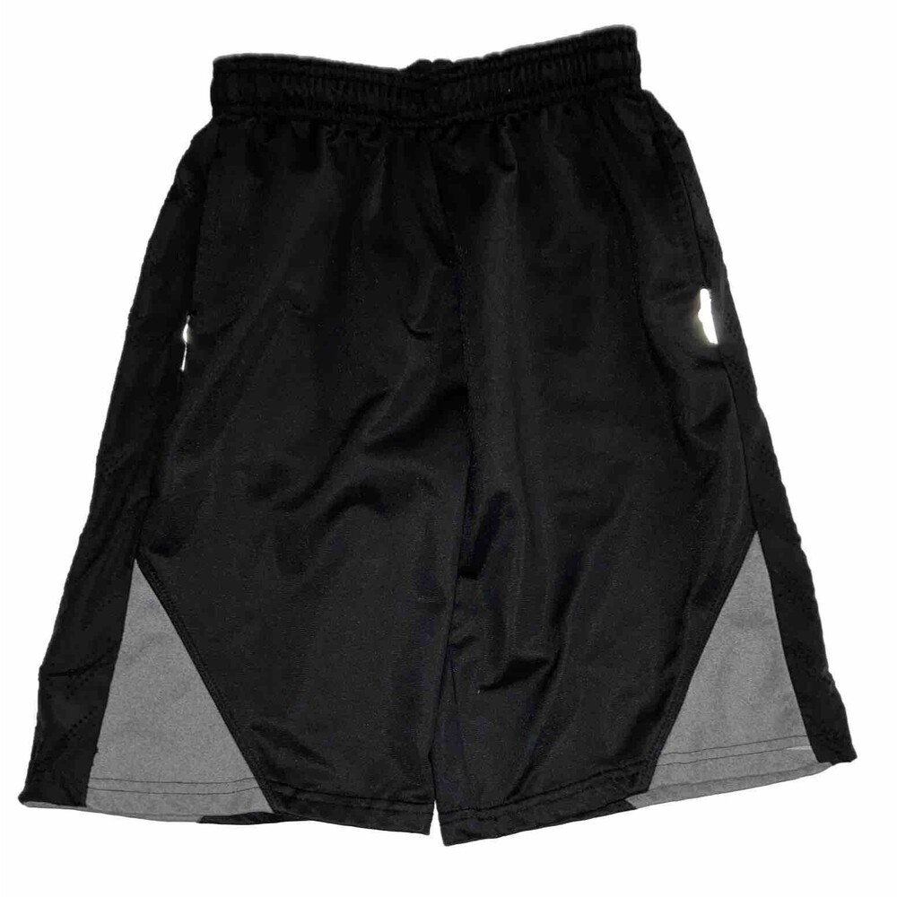 Game Time X Shorts Youth 14/16 Black Pickle Ball Elastic Waist Athletic Gym